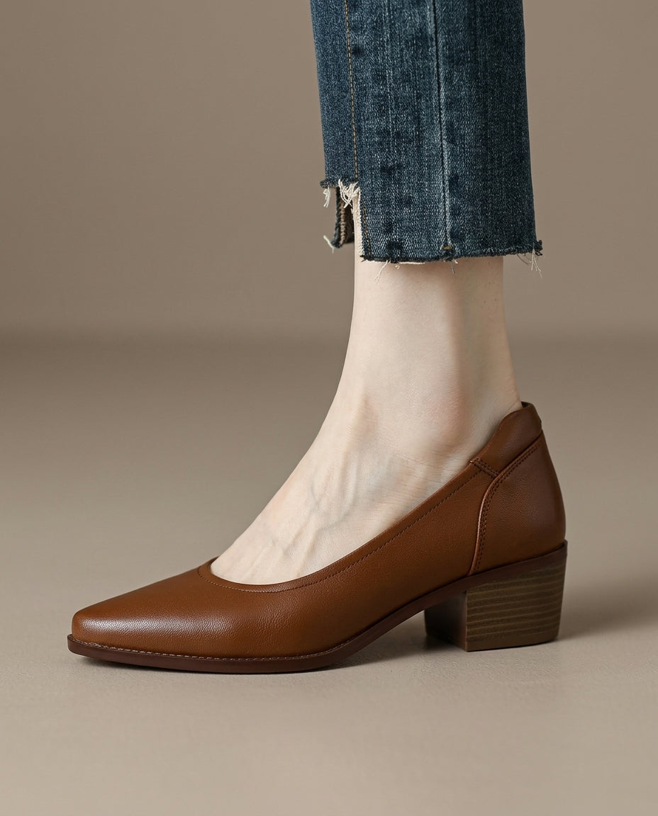 Clara Block Heels