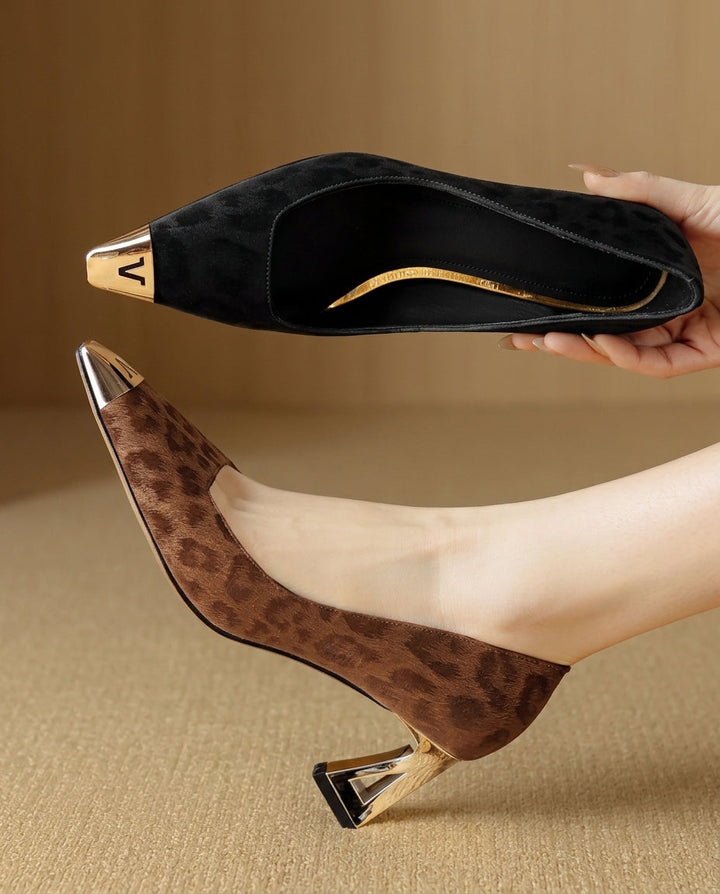 Cleo Leopard Pumps