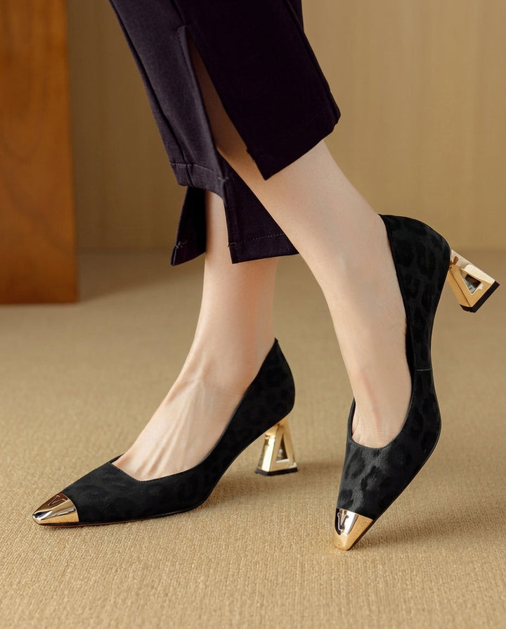 Cleo Leopard Pumps