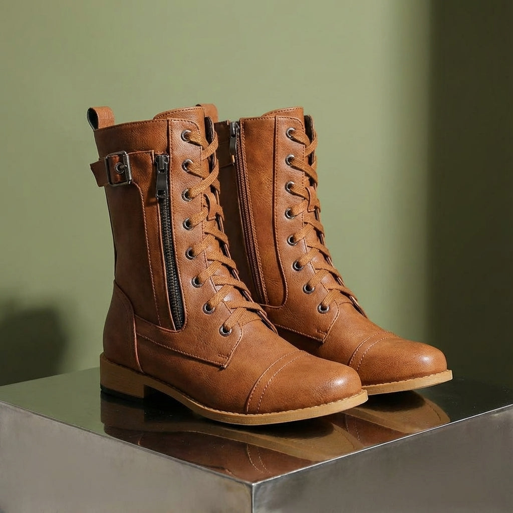 Tessa Combat Boots