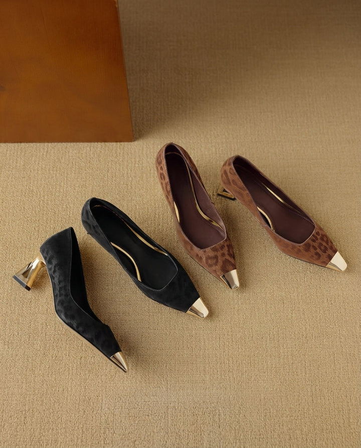 Cleo Leopard Pumps