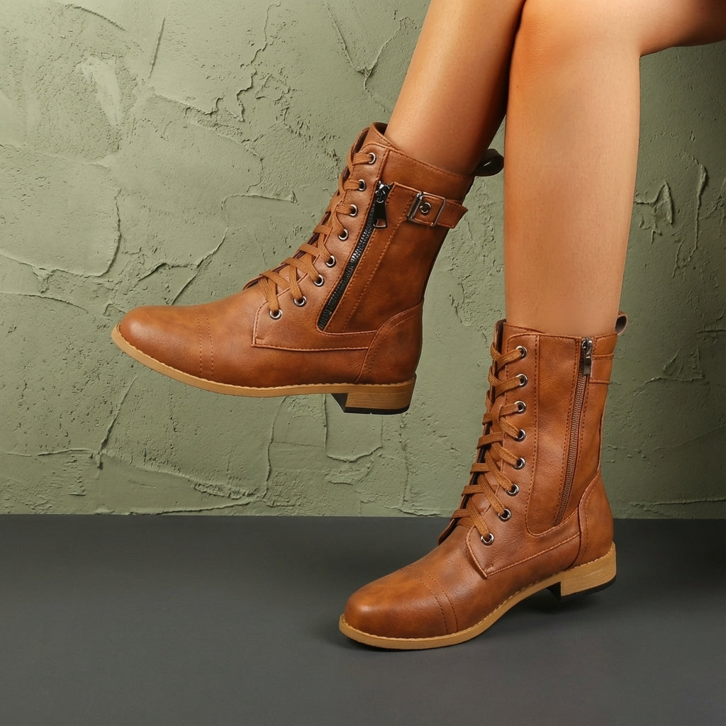 Tessa Combat Boots