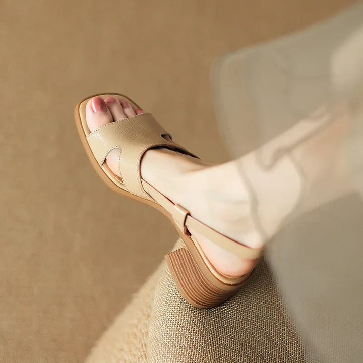 Clara Leather Sandals