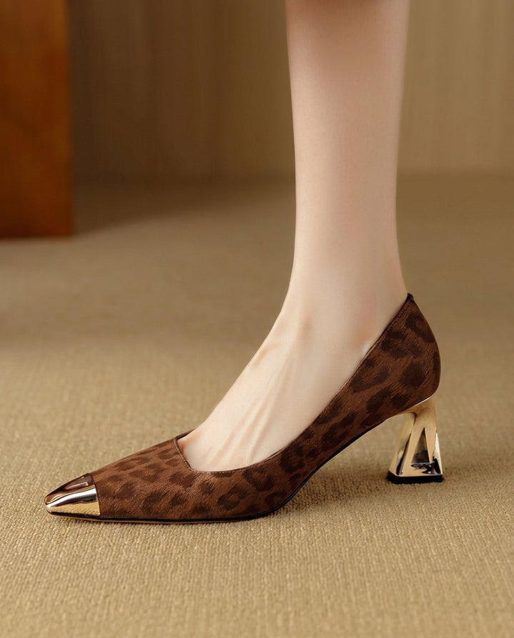 Cleo Leopard Pumps