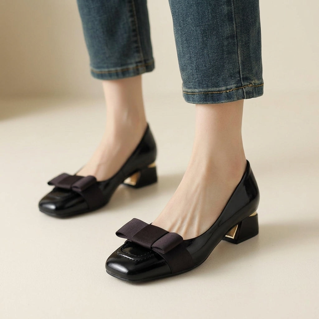 Eleanor Bow Pumps