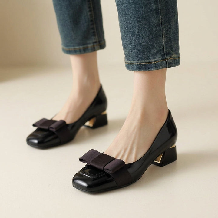 Eleanor Bow Pumps