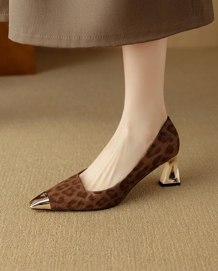 Cleo Leopard Pumps