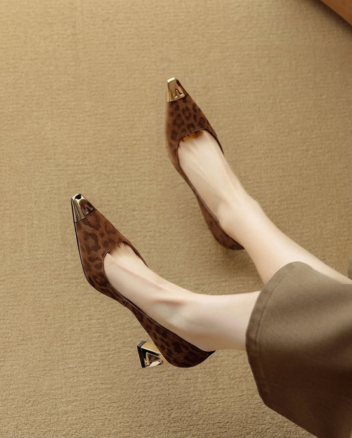 Cleo Leopard Pumps
