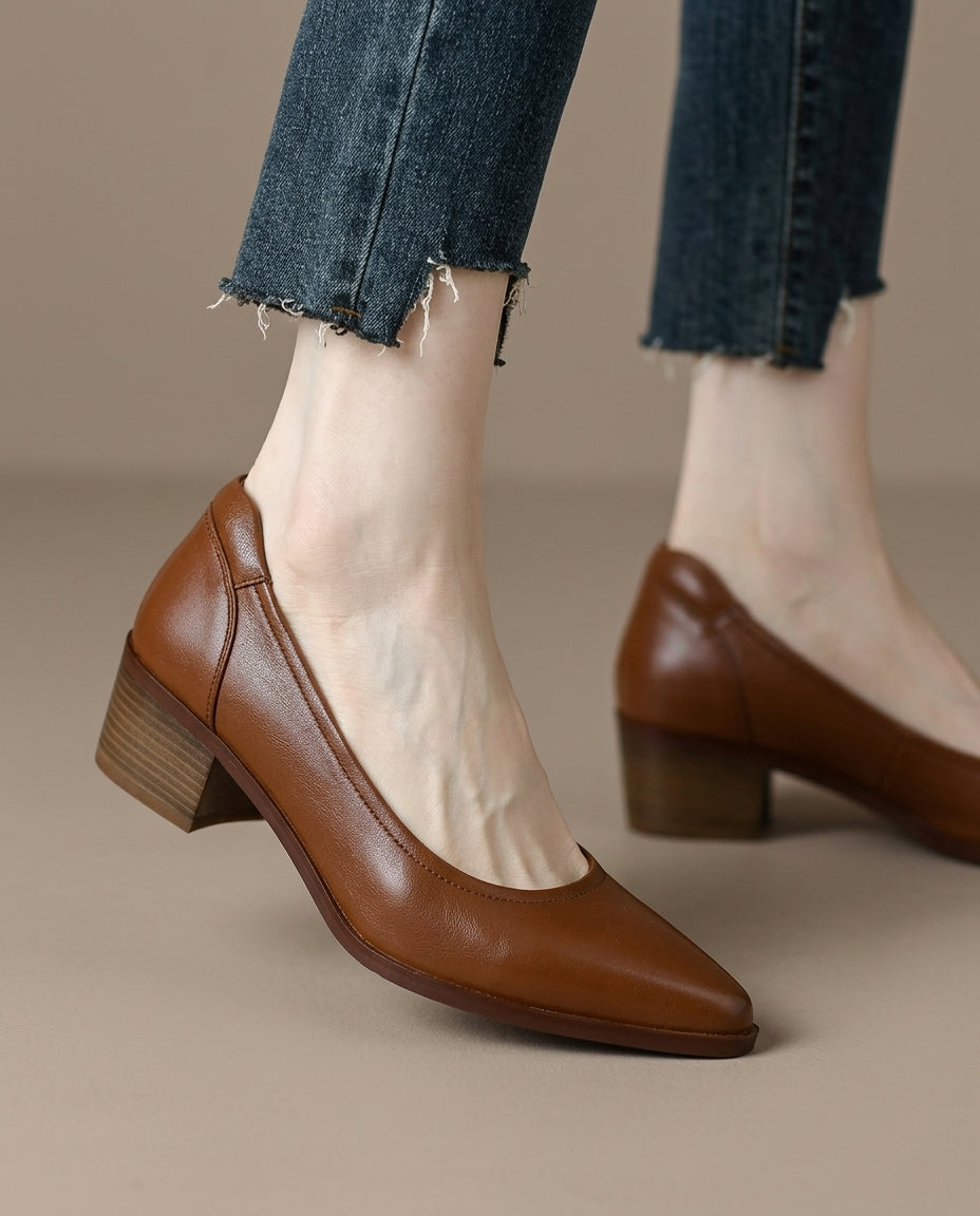 Clara Block Heels