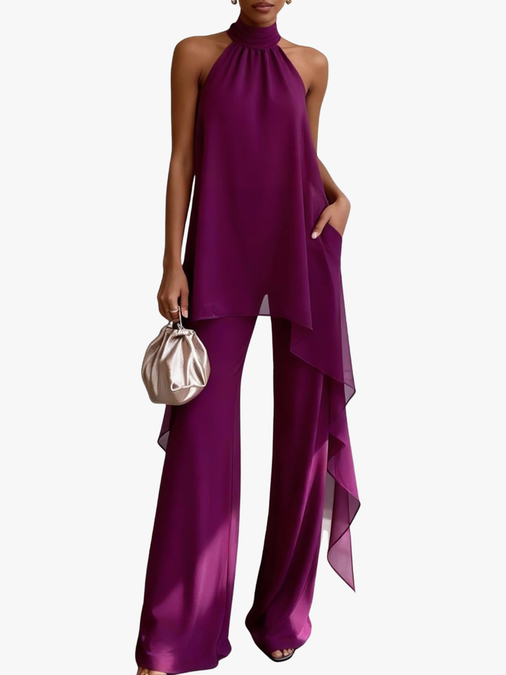 MOREAU LYON | ENSEMBLE HALTER ÉLÉGANT POUR FEMMES