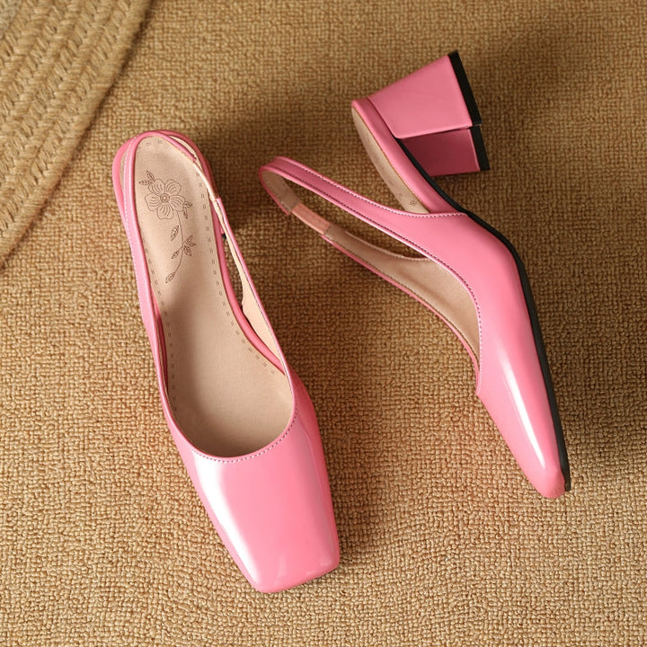 Astoria Block Slingbacks