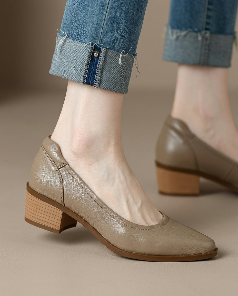 Clara Block Heels
