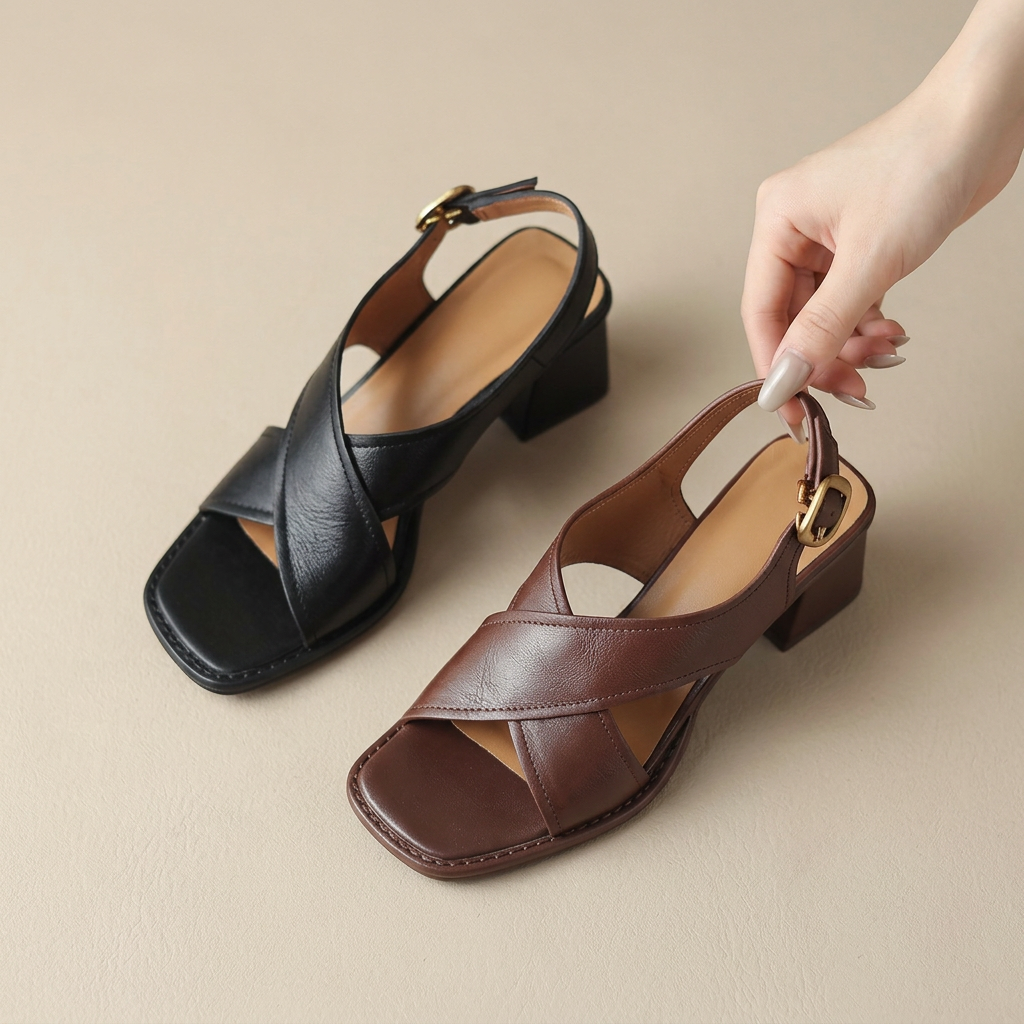 Viona Block Heel Sandals