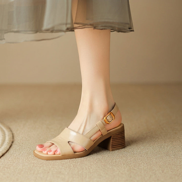 Clara Leather Sandals