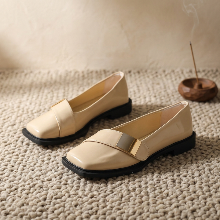 Molly Square Toe Flats